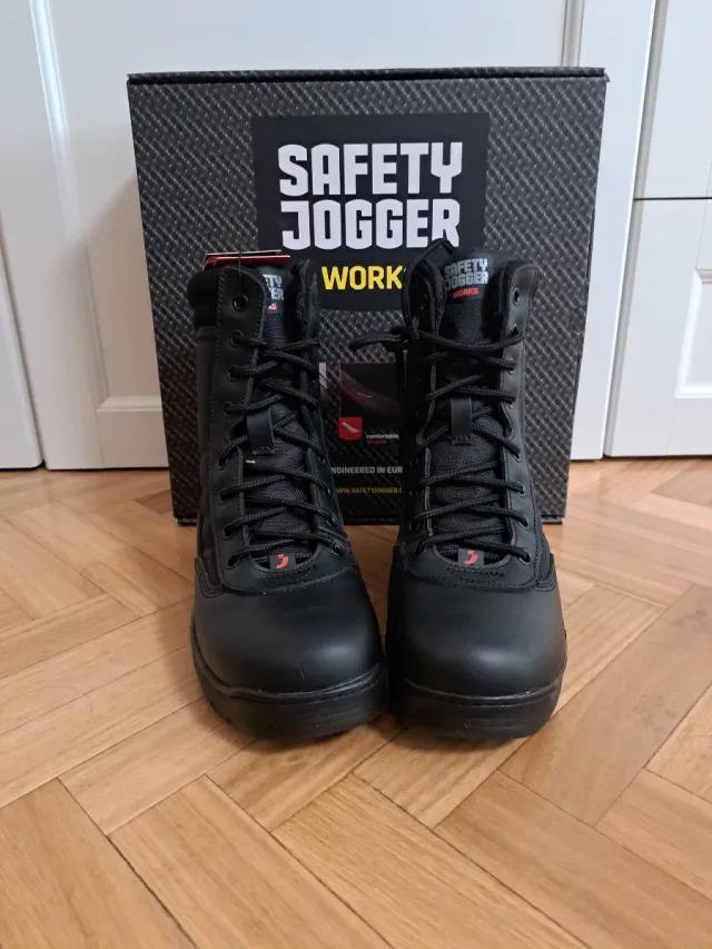 Botas Tácticas Safety Jogger Negras
