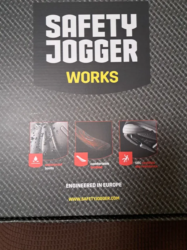 Botas Tácticas Safety Jogger Negras