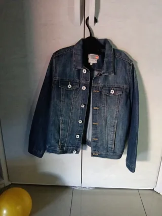 Giubbino jeans 9-10 anni