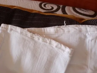 Mono Bershka blanco manga corta mujer