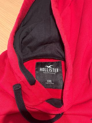 Sudadera Hollister Roja