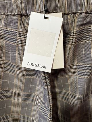 Pantaloni Pull&Bear donna a quadri