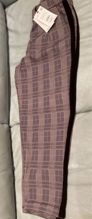 Pantaloni Pull&Bear donna a quadri