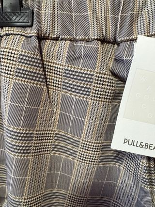 Pantaloni Pull&Bear donna a quadri