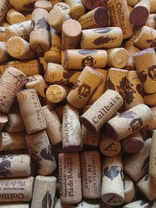 200 tapones de corcho natural