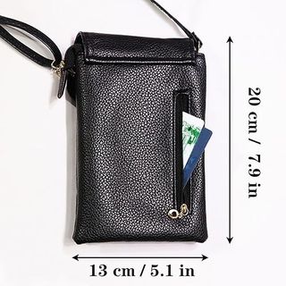 KEYRI Bolso Cartera Cuero PU Con Correa