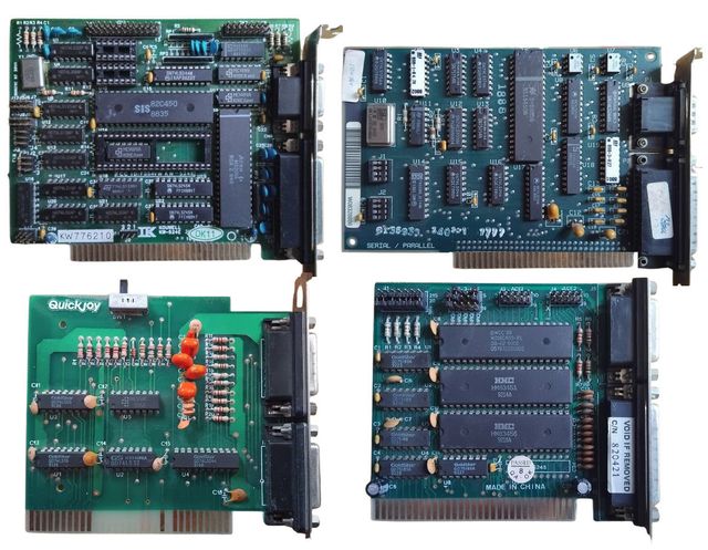 Lote Tarjetas ISA 8 bits