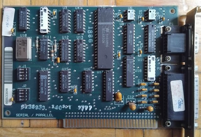 Lote Tarjetas ISA 8 bits