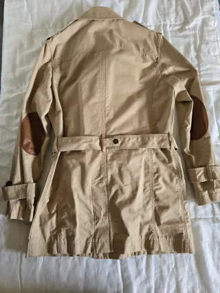 Gabardina Mango Beige Hombre talla M