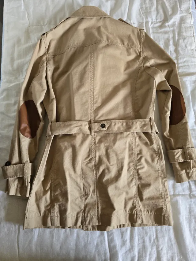 Gabardina Mango Beige Hombre talla M