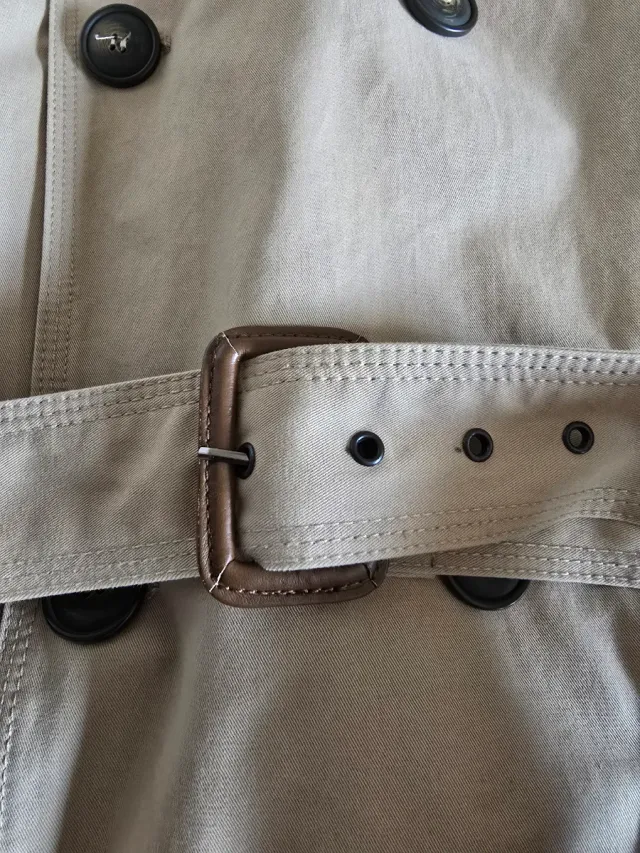 Gabardina Mango Beige Hombre talla M