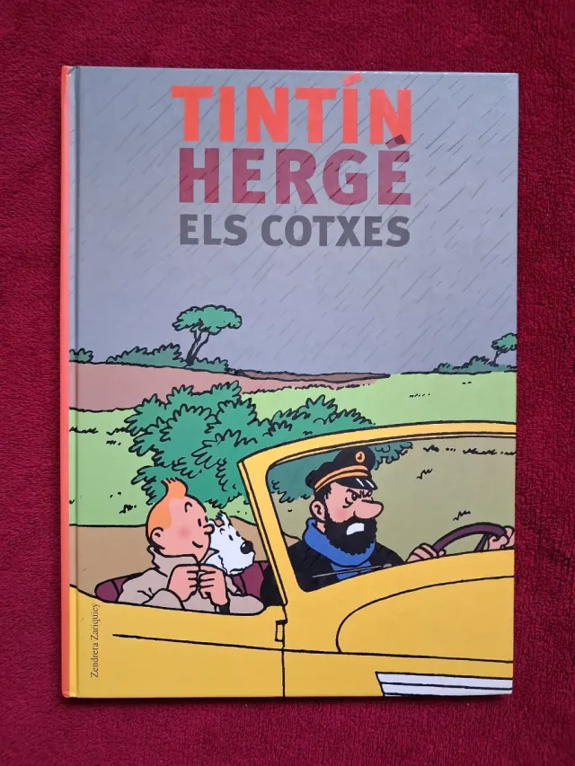 Tintin. Herge i els cotxes