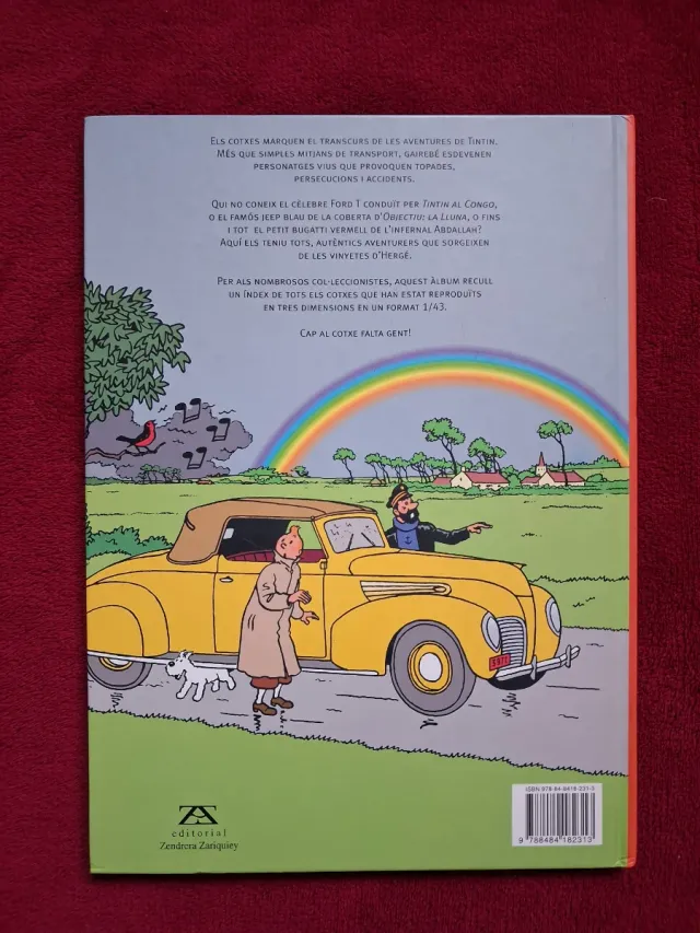 Tintin. Herge i els cotxes