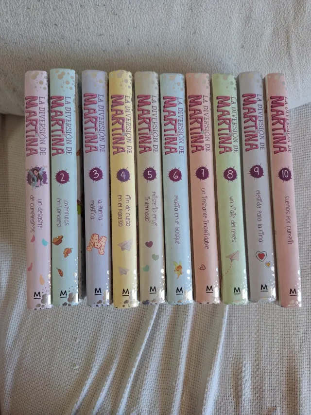 Colección libros La diversion de Martina