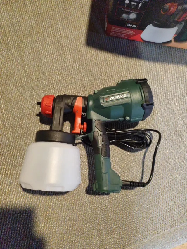 Pistola Pulverizadora Pintura Parkside PFS 400 A1