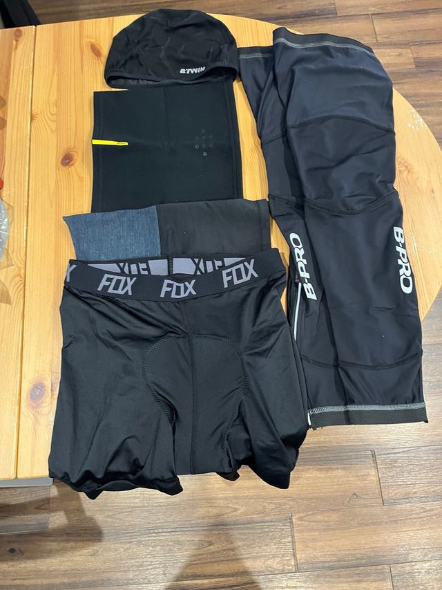 Ropa Ciclismo B-PRO y FOX Talla M