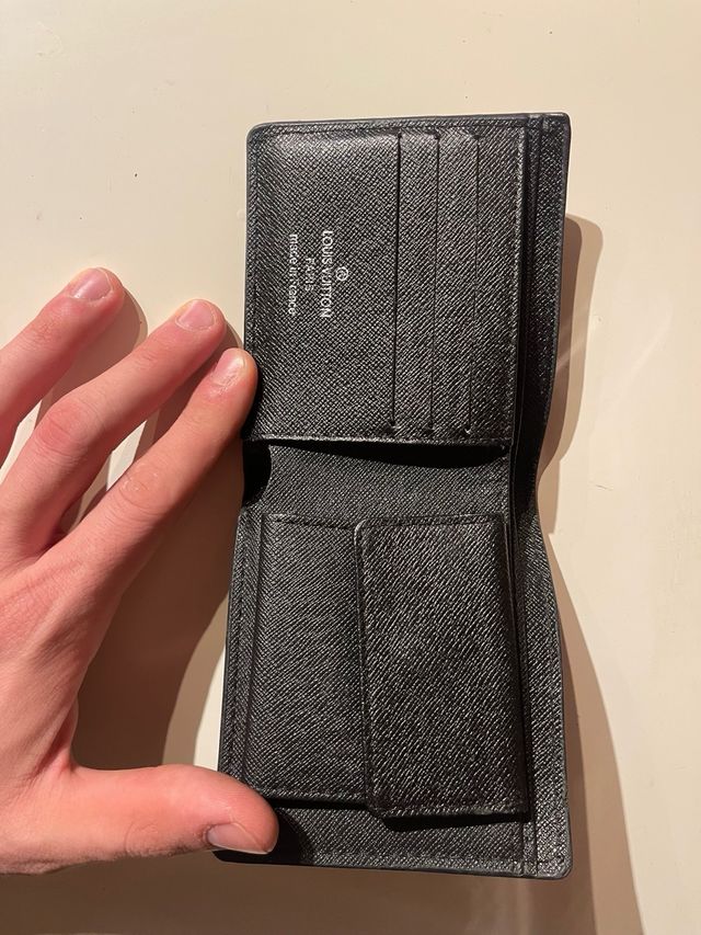 Portafoglio Louis Vuitton Nero Monogram