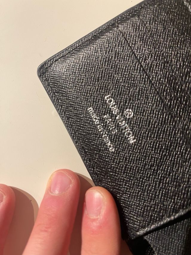 Portafoglio Louis Vuitton Nero Monogram