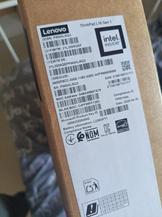 Lenovo ThinkPad L16 Gen 1 Nuevo (Kit Digital)