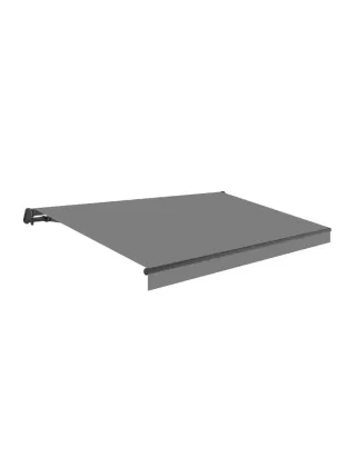 Toldo de terraza gris antracita