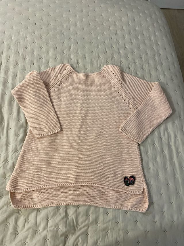 Jersey niña Zara rosa