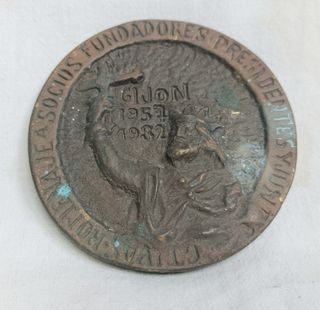 Medalla Conmemora Gijón 1951-1982 Kiker Andecha
