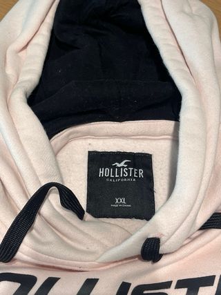 Sudadera Hollister Degradado Rosa y Azul