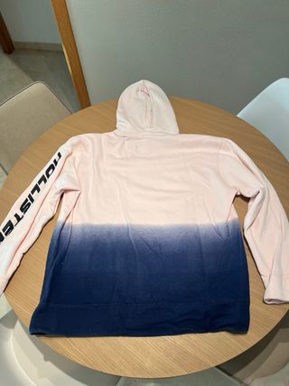 Sudadera Hollister Degradado Rosa y Azul