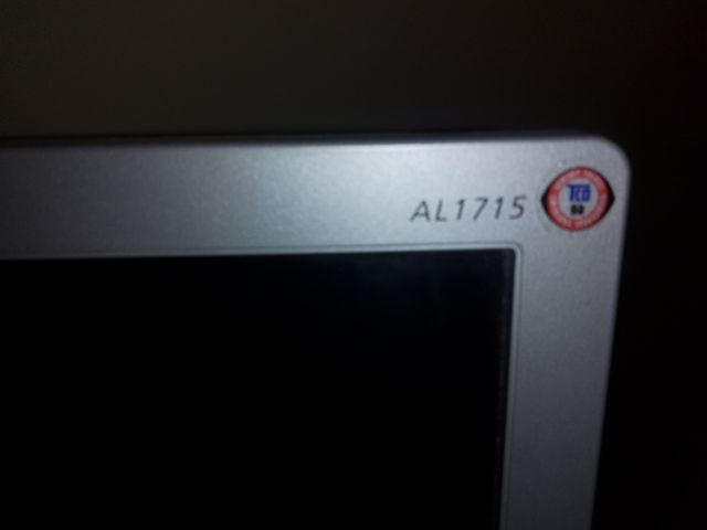 Pantalla Acer AL1715 Plata