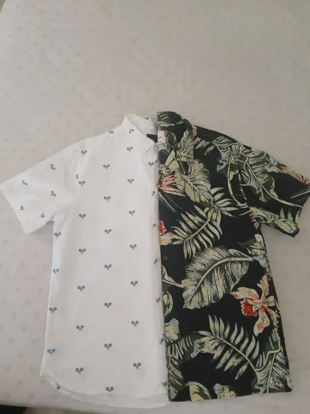 Camisas manga corta estampadas