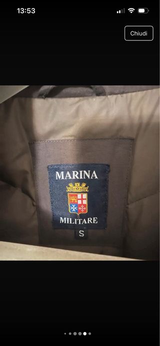 Piumino Parka Marina Militare tipo Woolrich