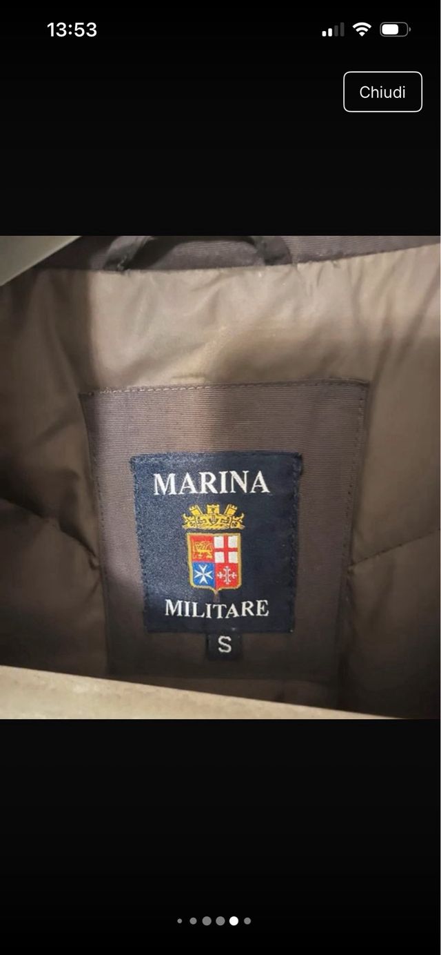 Piumino Parka Marina Militare tipo Woolrich