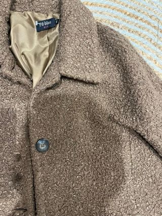 Abrigo borrego Fill Blau marrón