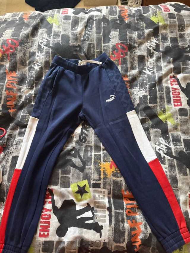 Chándal Puma Azul y Rojo