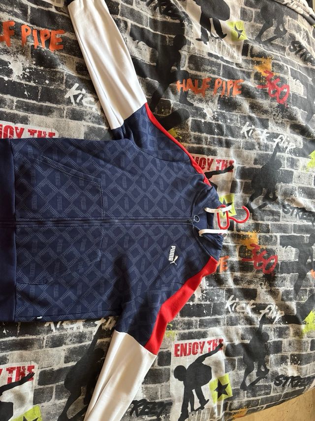 Chándal Puma Azul y Rojo