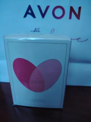 Perfume Avon Lov U Corazón Rosa