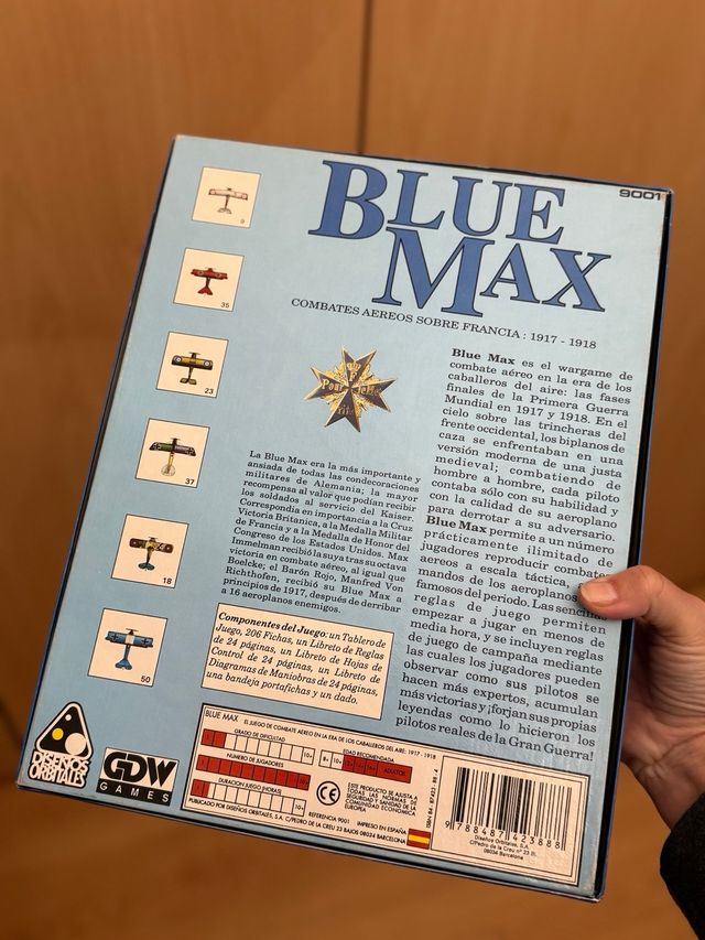 Juego de mesa Blue Max Aliados GDW