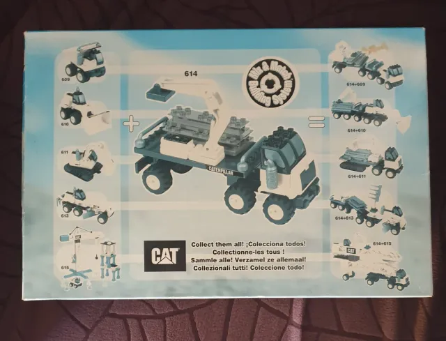 Mega Bloks Caminhão de Construção CAT