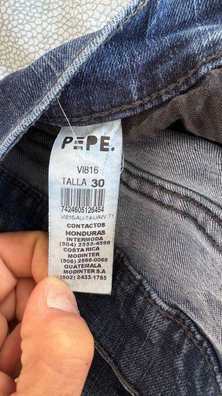 Pantalón vaquero Pepe Jeans azul