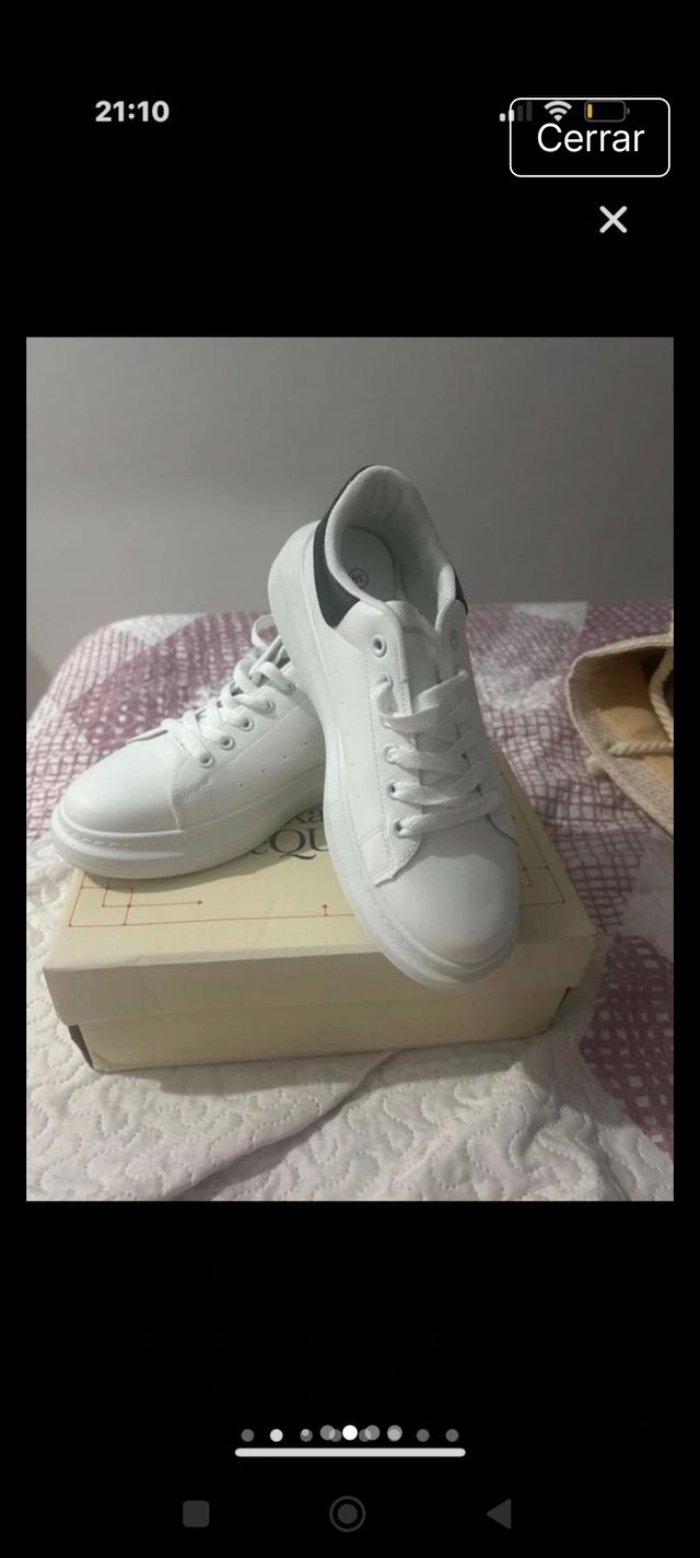 Bambas Blancas Mujer nuevas sin usar