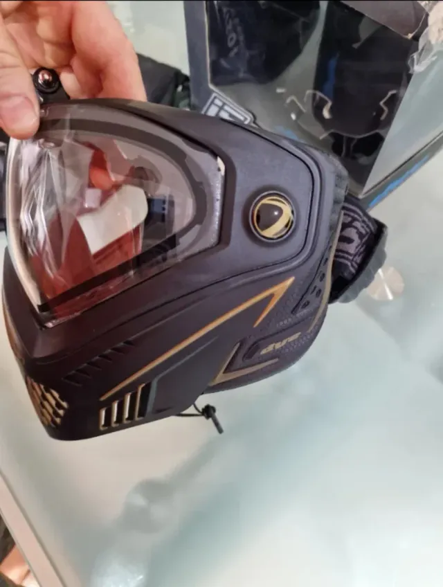 Máscara dye i5 Gold doble lente antivao.