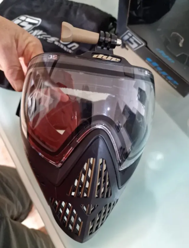 Máscara dye i5 Gold doble lente antivao.