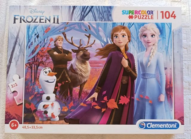 Puzzle Disney Frozen II 104 piezas Clementoni