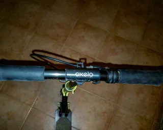 Patinete Oxelo Negro y Amarillo