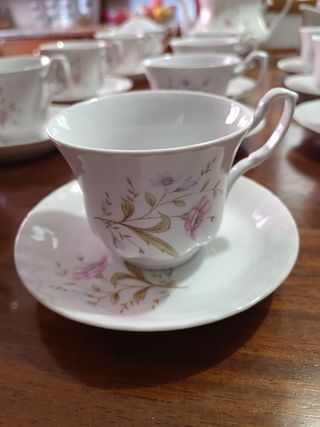 Servizio thè porcellana vintage 12 PZ