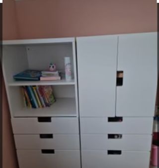 Mueble modular Ikea blanco