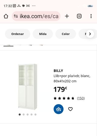 Mueble modular Ikea blanco