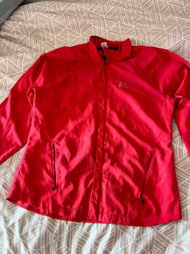 Chaqueta deportiva Kalenji roja