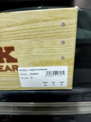 Botas de trabajo  Talla 41 Marrón Goretex