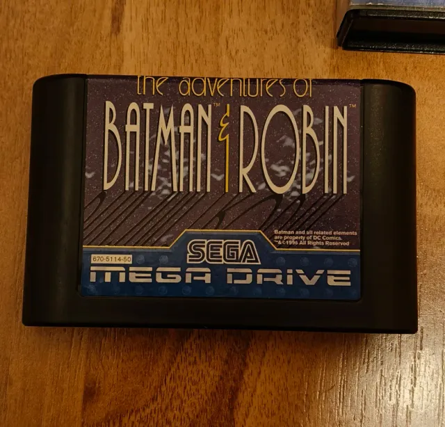 The Adventures of Batman & Robin Mega Drive